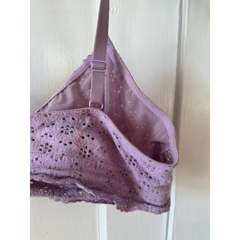 Colsie women’s size x-large purple Bralette - Picture 7 of 8
